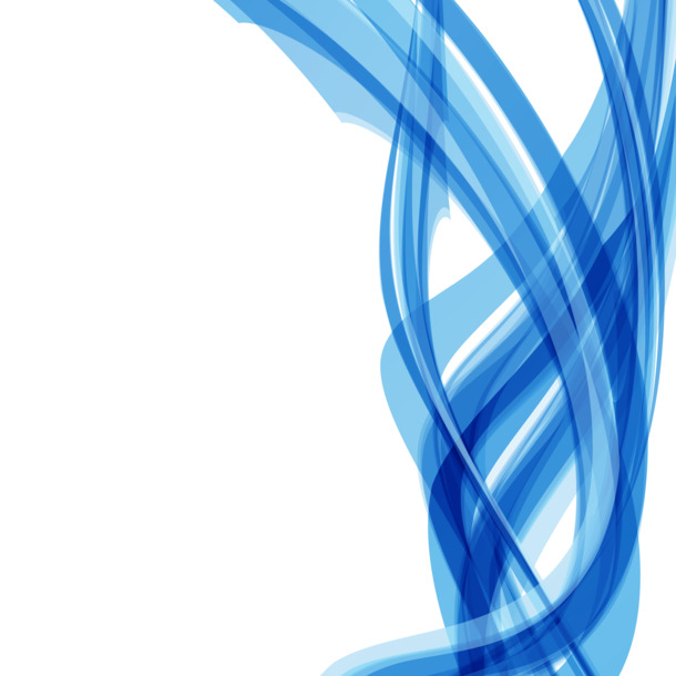 宣传单页海报设计素材，高清PNG透明漂浮彩带曲线元素免费下载