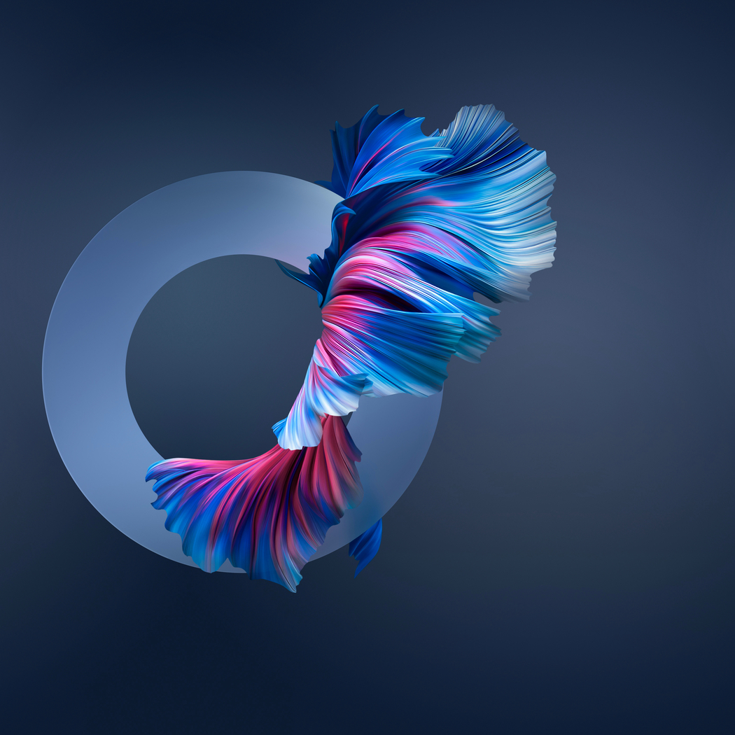 华为未来之翼高清壁纸 2772x2772 免费下载 适配Mate40Pro及便携设备