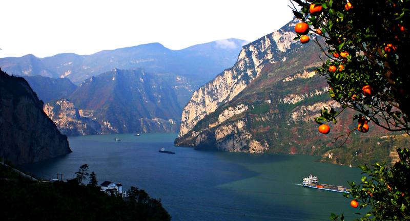 唯美三峡景区高清PNG透明背景摄影风景设计素材免费下载