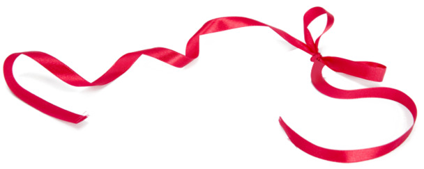 玫红包装纸袋高清PNG透明漂浮彩带设计素材免费下载