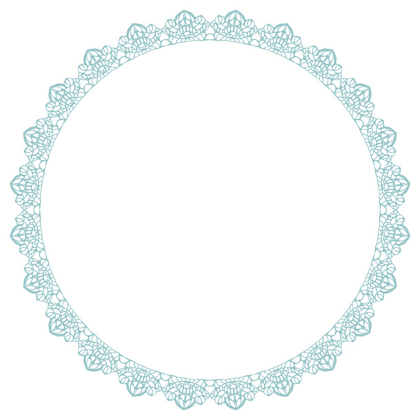 欧式圆形复古花纹边框高清PNG透明AI设计素材免费下载