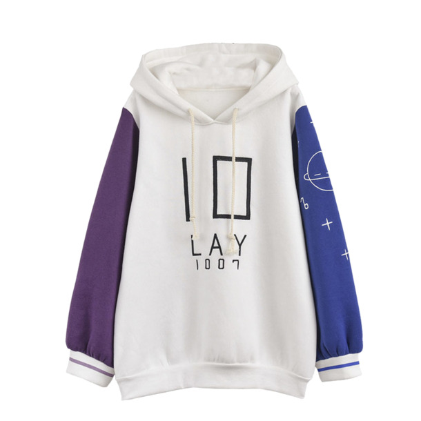 白色袖子拼接卫衣高清PNG透明装饰素材免费下载