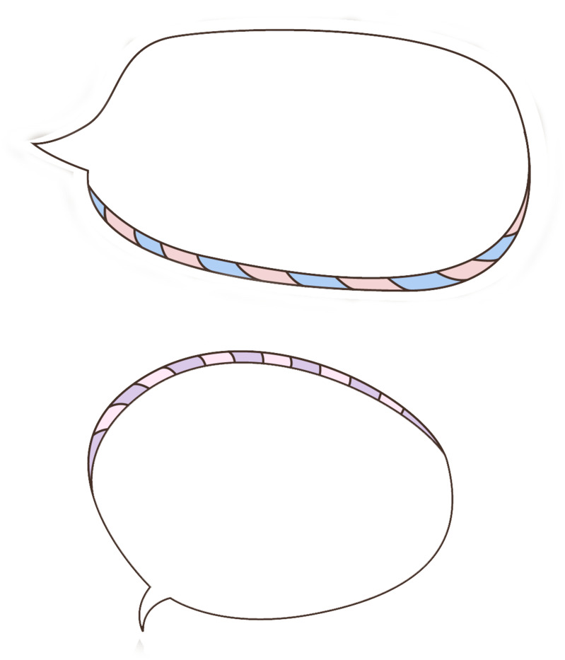 半透明免抠对话框高清PNG透明装饰边框设计素材免费下载