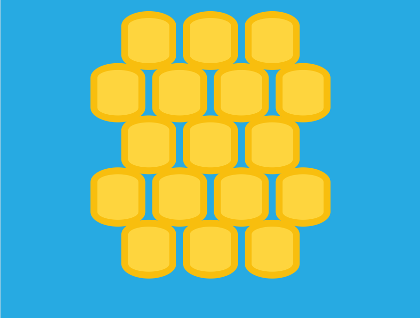 蜂巢不规则方格图片插画下载