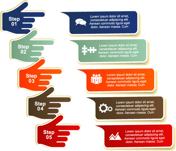 商务信息图表示意图高清PNG透明装饰元素PPT素材免费下载