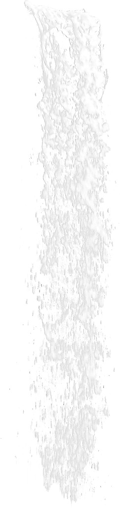 倾倒白色透明细水柱高清PNG装饰元素特效图片免费下载