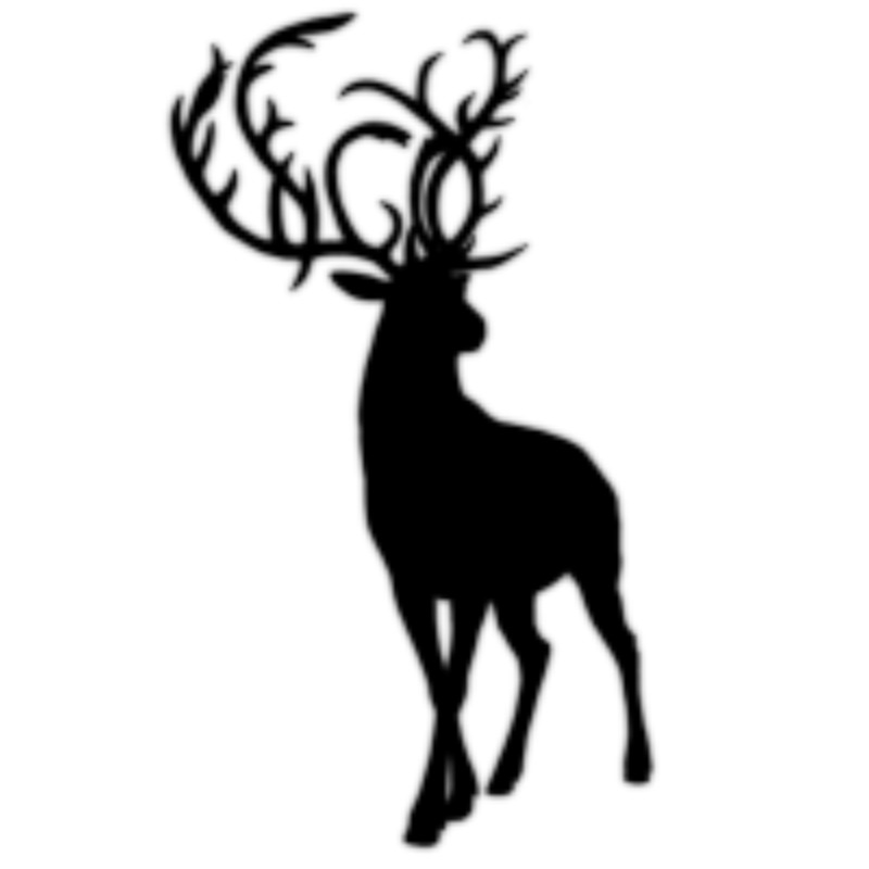 好看高清鹿PNG透明免扣装饰元素动物设计素材免费下载