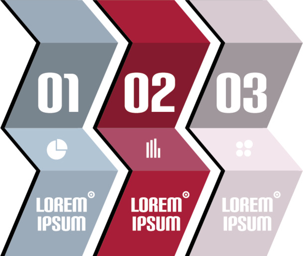 矢量PPT分类标签装饰元素-高清PNG透明与EPS格式设计素材免费下载