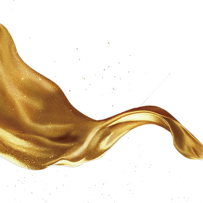 金色丝绸节日元素高清PNG透明特效装饰素材免费下载