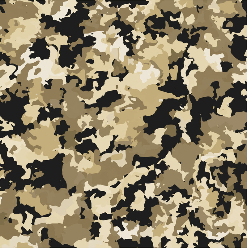 迷彩元素高清PNG透明装饰花纹设计素材免费下载