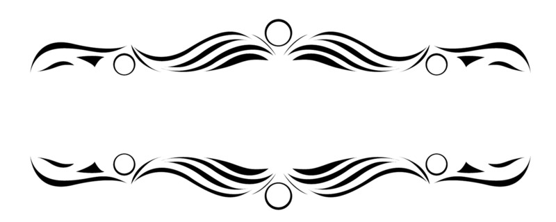 抽象艺术设计分隔符书签线高清PNG透明装饰元素花纹素材免费下载