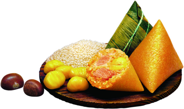 立体养生食材粽子端午节高清PNG透明设计素材免费下载