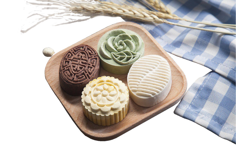 中秋节月饼麦子高清PNG透明图片节日设计素材免费下载