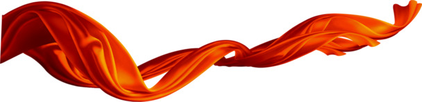 飘带随风飘扬丝绸高清PNG国庆节节日元素透明设计素材免费下载