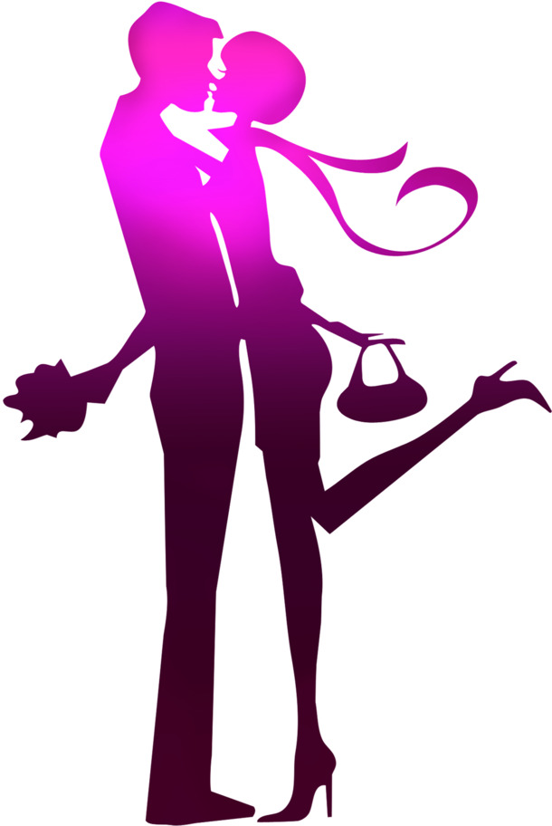 浪漫梦幻情侣情人节高清PNG透明图片设计素材免费下载