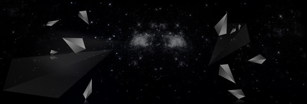 黑色背景高清PNG透明元素banner海报设计素材免费下载