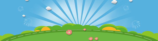 春天背景Banner高清PNG透明素材-免费下载海报设计元素