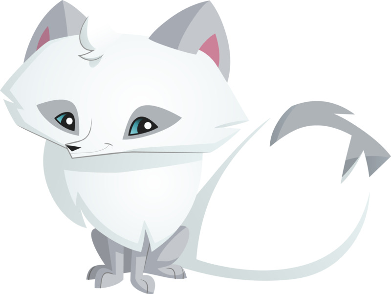 北极狐卡通形象高清PNG透明动植物动物设计素材免费下载