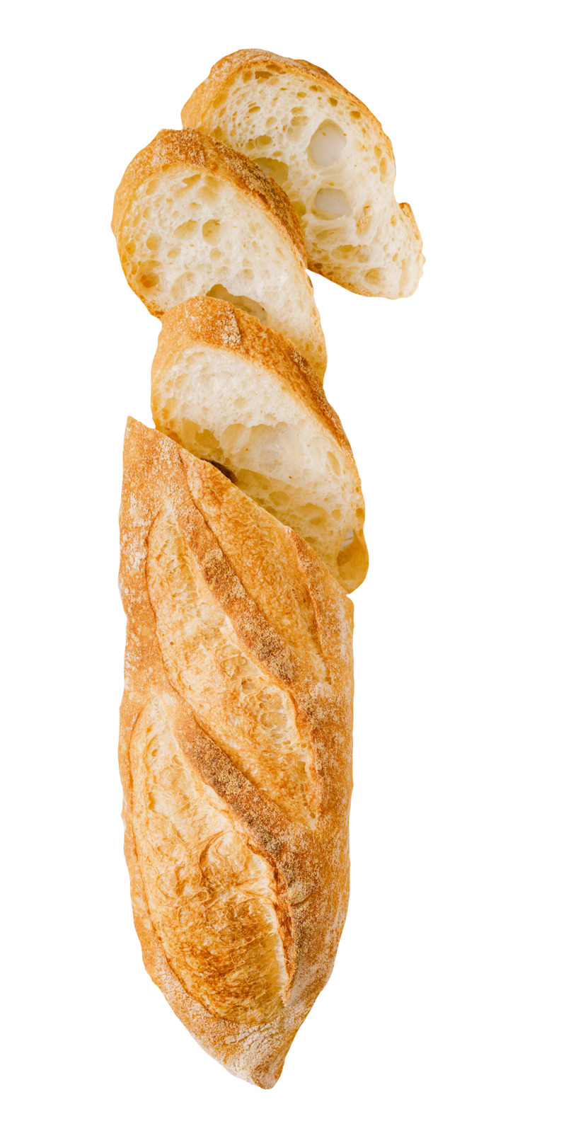 切开大面包高清PNG透明免扣设计素材免费下载