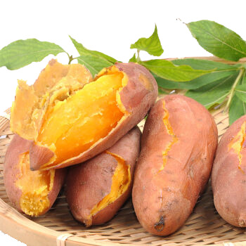 一篮红薯高清PNG透明动植物植物设计素材免费下载