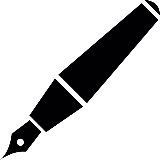 钢笔图标高清PNG透明免扣设计素材免费下载