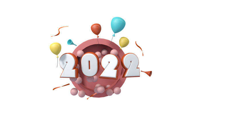 2022漂浮气球高清PNG透明素材-漂浮元素设计图片免费下载