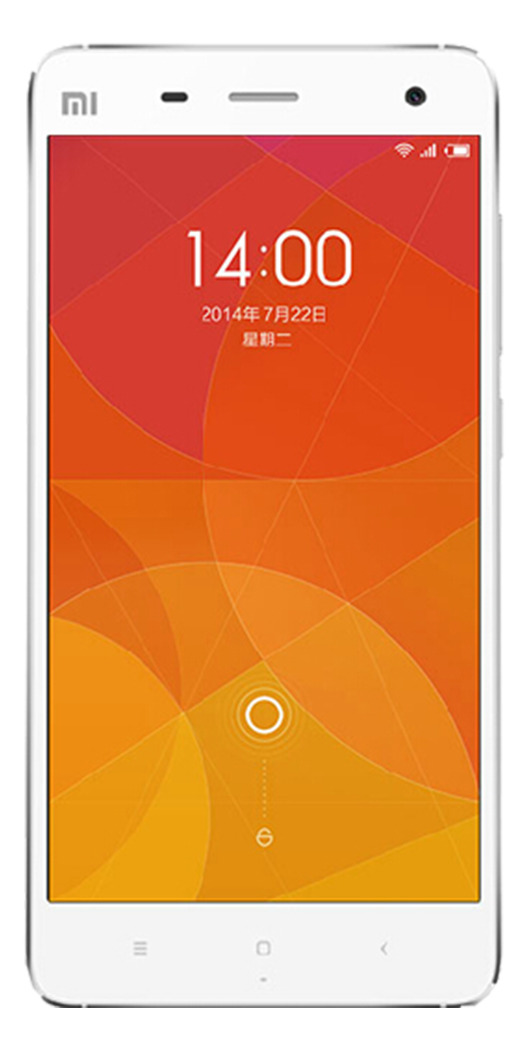 小米4手机模型图高清PNG透明素材-装饰元素图案设计免费下载