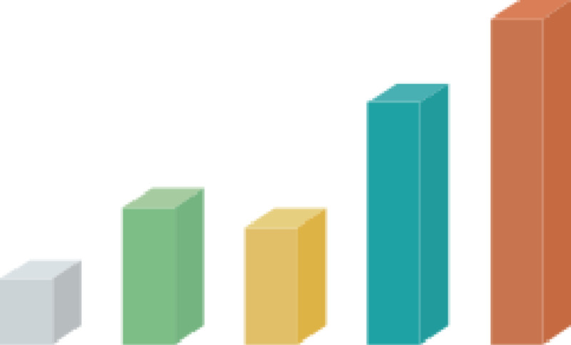 手绘数据柱体高清PNG透明装饰元素PPT设计素材免费下载