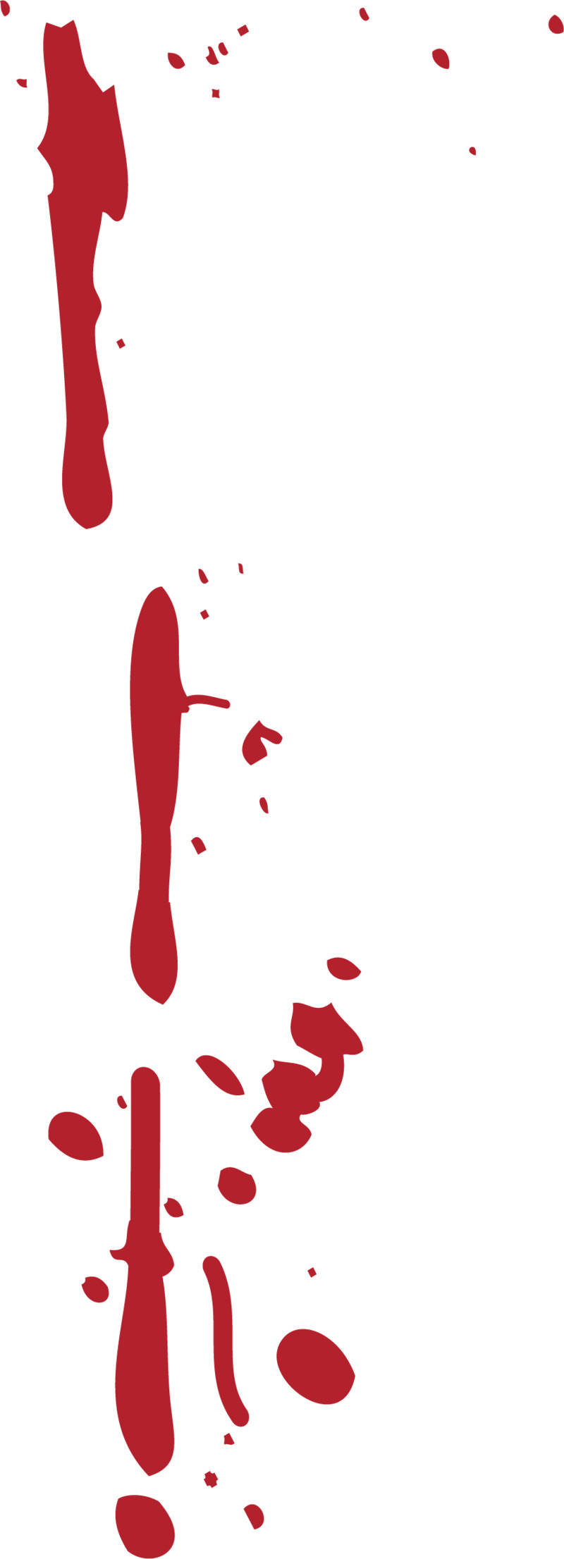 血渍高清PNG透明墨迹笔触装饰元素设计素材免费下载