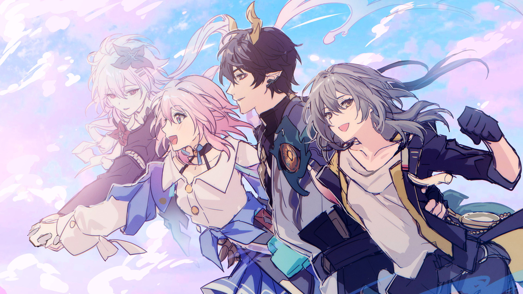 崩坏星穹铁道4人4K高清游戏壁纸3840x2160免费下载