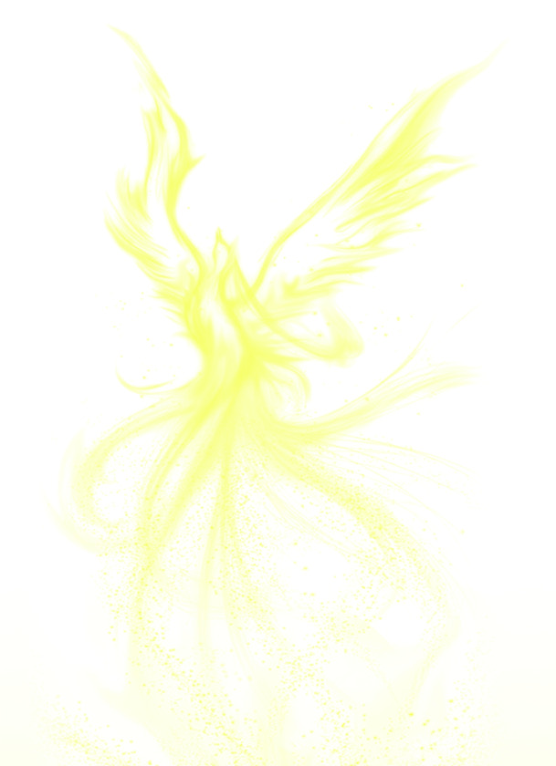 金色凤凰高清PNG透明装饰元素动物设计素材免费下载