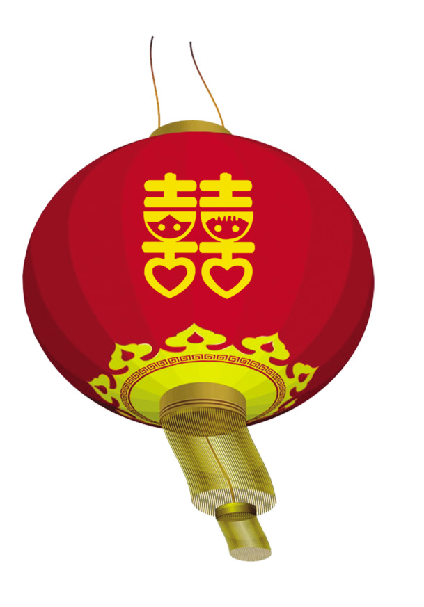 红灯笼高清PNG透明图片-情人节节日元素设计素材免费下载