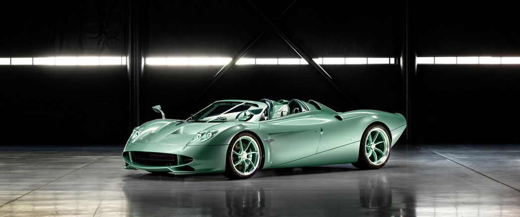 帕加尼Huayra Codalunga Speedster敞篷超跑4K高清3440x1440带鱼屏壁纸免费下载