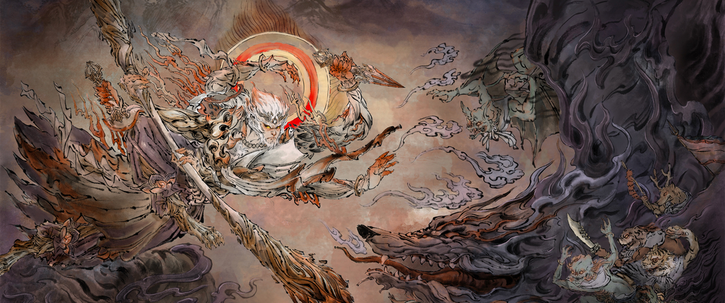 孙悟空无相闪卡王者荣耀3440x1440带鱼屏4K高清游戏壁纸免费下载