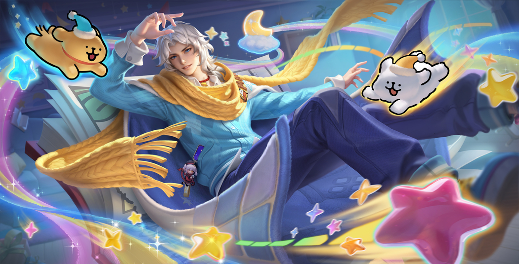 周瑜-线条小狗 王者荣耀4K高清壁纸4710x2400免费下载