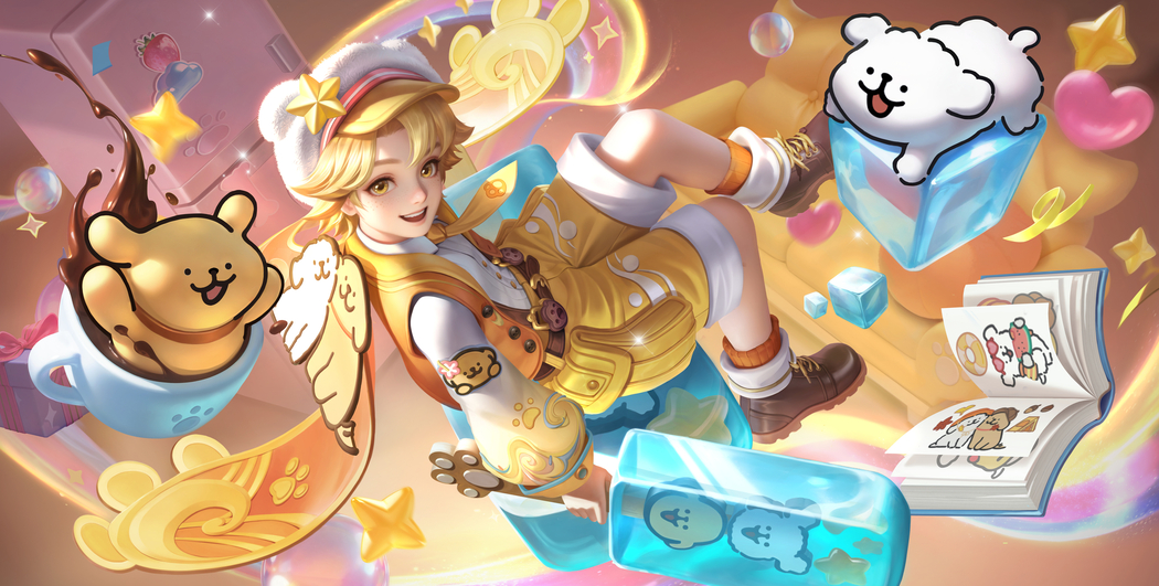 桑启-线条小狗 王者荣耀4K高清游戏壁纸4745x2400免费下载