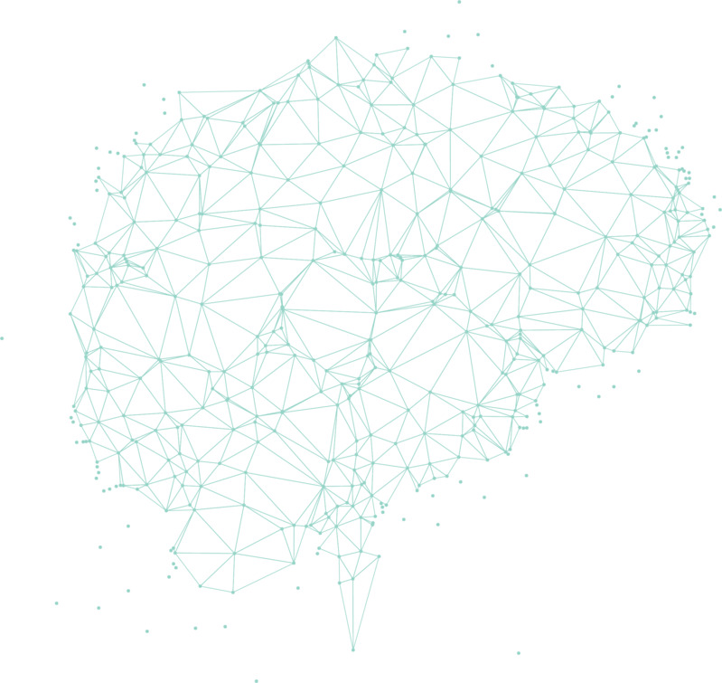 科技人脑线条高清PNG透明免扣设计素材免费下载