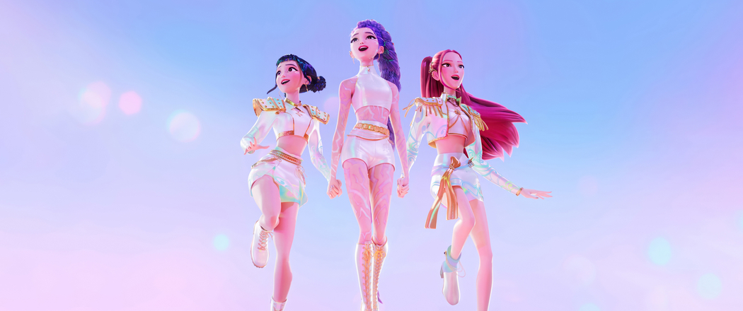 猎魔女团女子三人组3440x1440高清带鱼屏壁纸免费下载