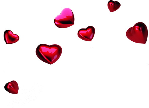 粉色爱心气球七夕高清PNG透明漂浮元素设计素材免费下载