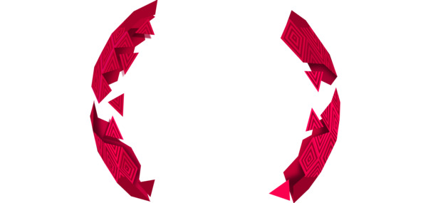 漂浮元素红色几何高清PNG透明设计素材免费下载