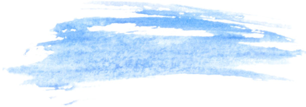 水彩墨迹笔触高清PNG透明装饰元素设计素材免费下载