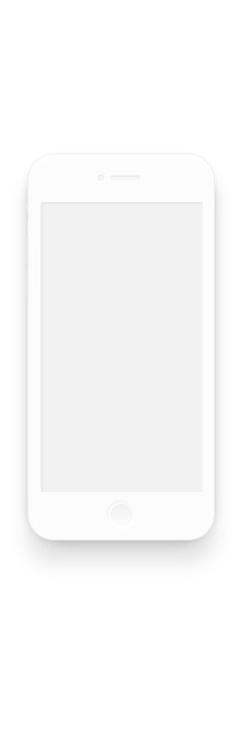 白色手机模型高清PNG透明图片-生活用品设计素材免费下载