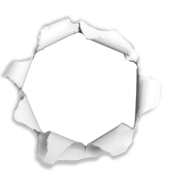 撕开的纸高清PNG透明装饰边框素材免费下载