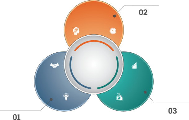 矢量创意设计工作流程图高清PNG透明素材PPT装饰元素免费下载