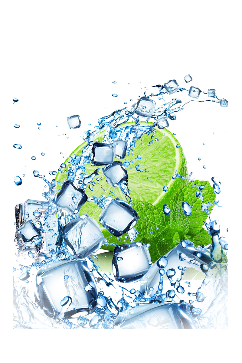 夏日冰镇柠檬高清PNG透明植物装饰设计素材免费下载