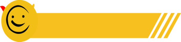 笑脸标题Logo高清PNG透明装饰边框设计素材免费下载