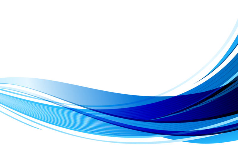 蓝色背景高清透明PNG装饰元素特效设计素材免费下载