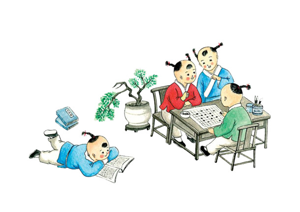 中国风创意国学插画装饰元素高清PNG透明图片设计素材免费下载