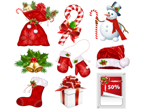 圣诞树节装饰图案高清PNG透明图片-圣诞节设计素材免费下载