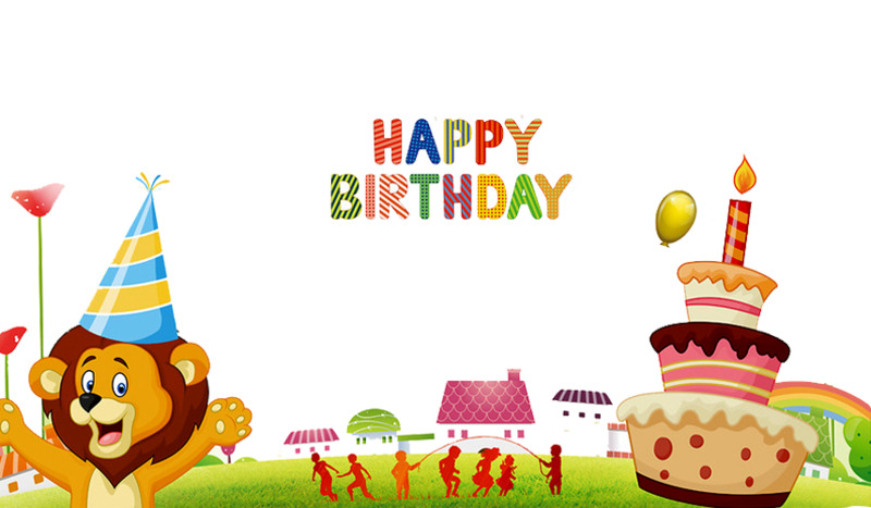 生日快乐高清PNG透明图片-节日元素设计素材免费下载